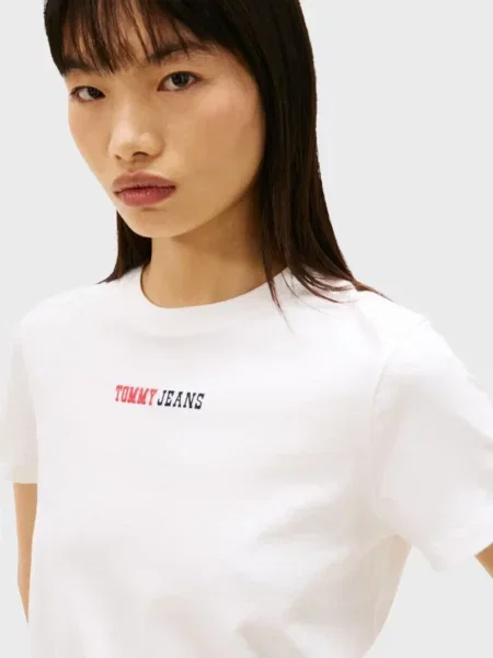 Футболка Tommy Jeans біла