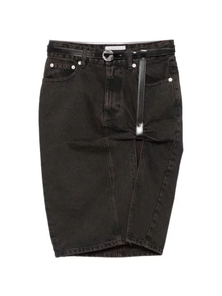 Fustă din denim Coperni maro