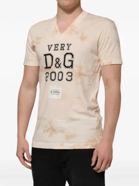 Tricou Dolce & Gabbana cu decolteu în V