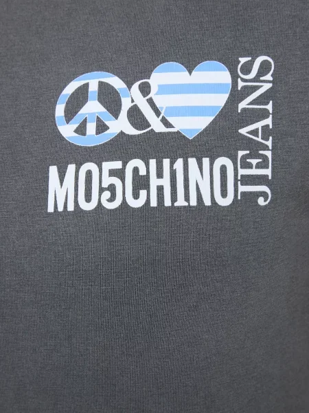 Футболка Moschino сірий