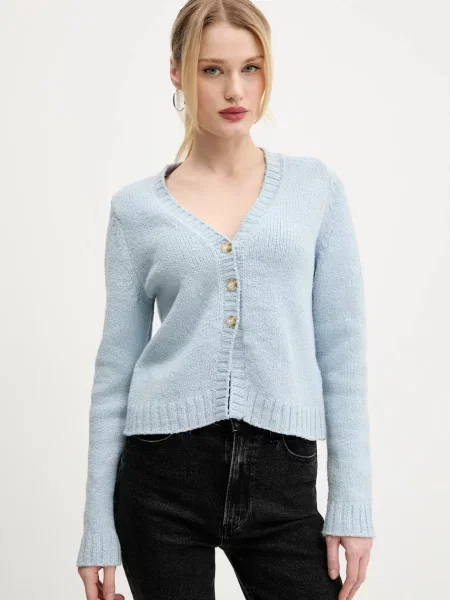 Жилетка Abercrombie & Fitch синьо