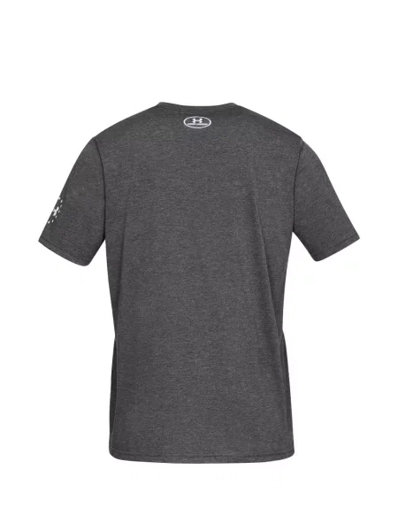 Tricou Under Armour cu imagine gri