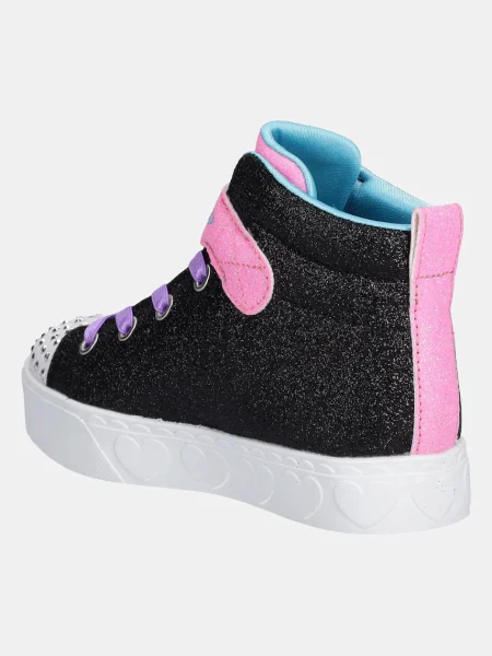 Skechers gyerek sportcipő HEART STEPS HEART GLOW fekete