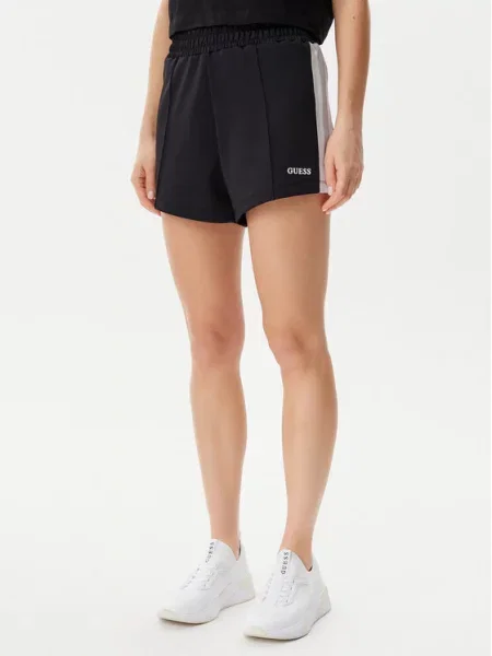 Guess Szorty sportowe czarny