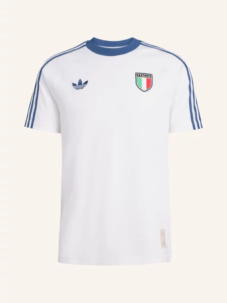 Adidas Tričko Itálie Originals / zlatá / modrá bílá