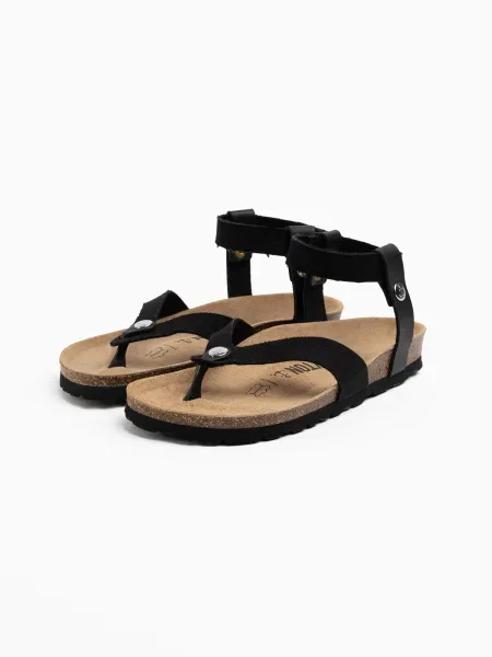 Bayton Flip-flops Spiral' negru