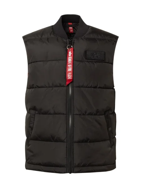 ALPHA INDUSTRIES Vestă negru