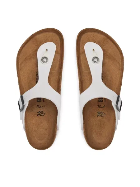 Sneakers Birkenstock Gizeh Birko-Flor White EUR 40 białe