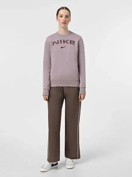 Флисовый свитшот Nike фиолетовый