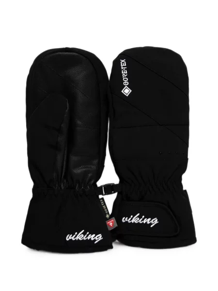 Mănuși Viking cu broderie negru