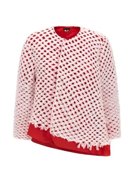 Sacou Comme Des Garçons din tul asimetric roz