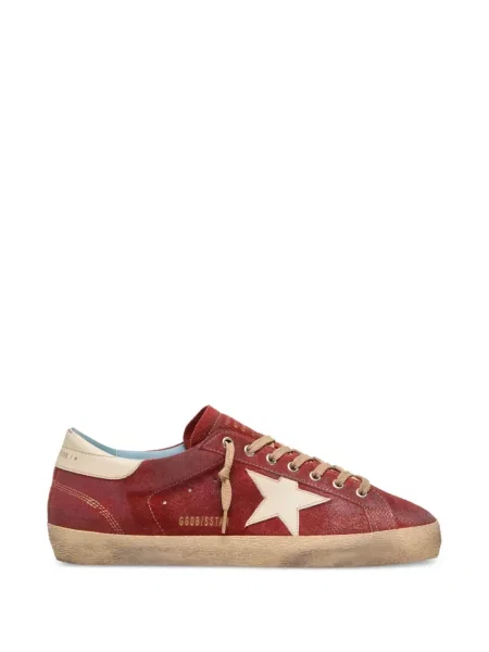 Sneakersy Golden Goose zamszowe czerwone