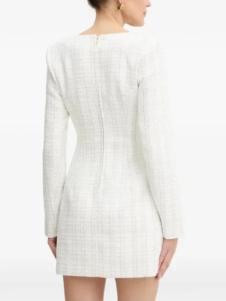 Sukienka mini Guess z perełkami biała