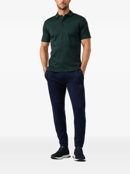 Scurt tricou polo Hackett London verde