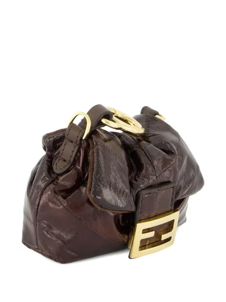 Geantă tip baghetă Fendi Baguette maro