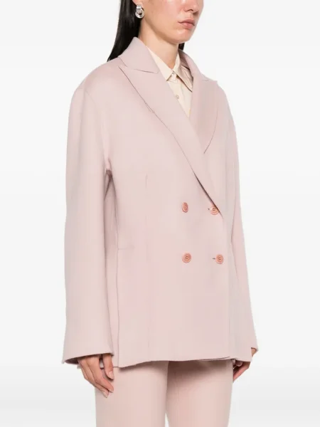 Geacă Ermanno Scervino de lână roz