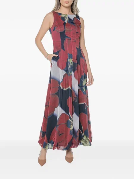 Rochie maxi Ted Baker cu model floral cu imagine albastru