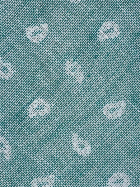 Cravată Zegna cu model paisley verde