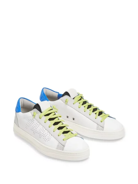 Sneakerși P448 cu autograf alb