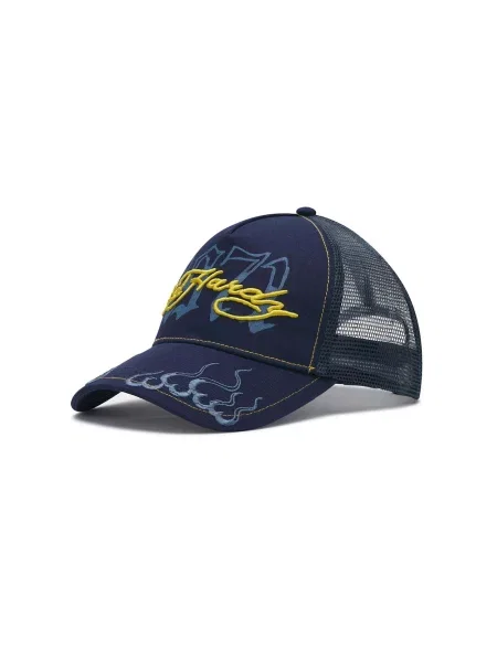 Ed Hardy Șapcă bleumarin / porumbel / galben albastru