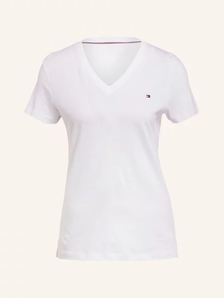 Tommy Hilfiger Tričko Heritage bílá