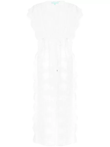 Rochie Melissa Odabash de costum alb