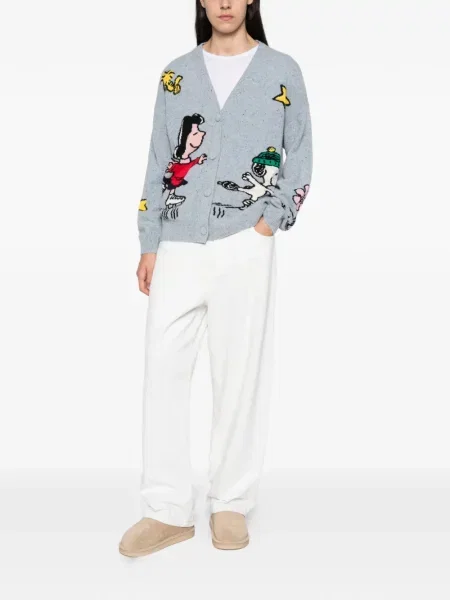 Cardigan Mc2 Saint Barth albastru