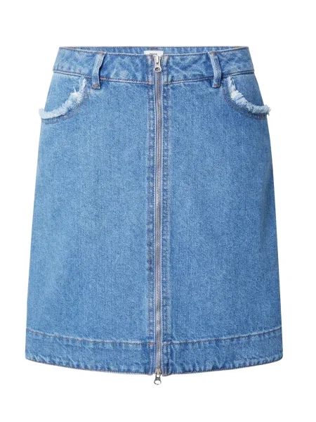 MADS NORGAARD COPENHAGEN Fustă Riva denim albastru