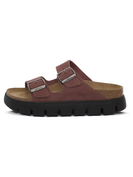 Pantofi Birkenstock chunky roșu
