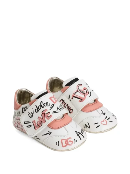 Sneakersy dziecięce Dolce And Gabbana białe