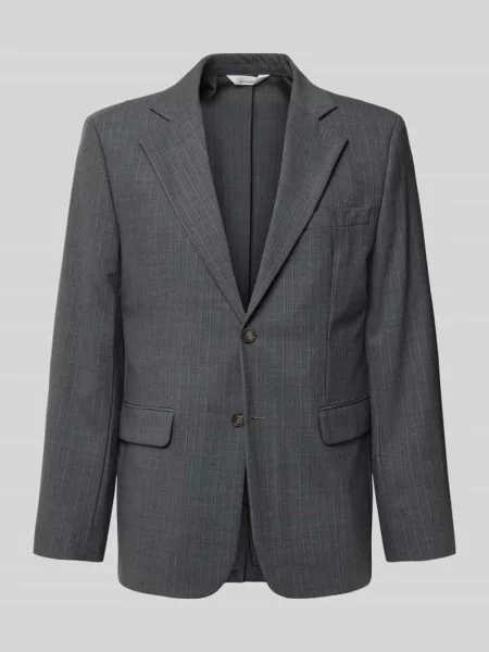 Marynarka w kroju slim fit z mieszanki wełny Annarr
