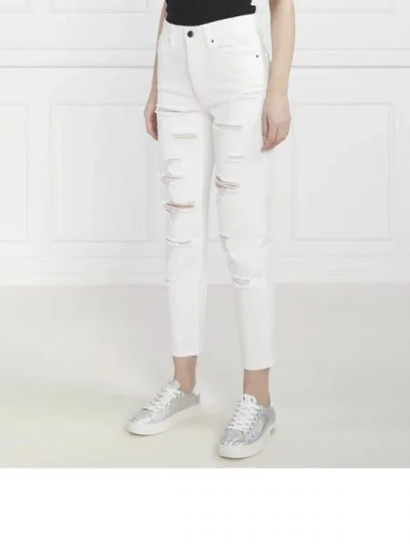 Armani Exchange Blugi alb