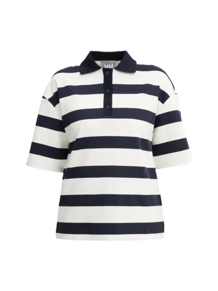 Koszulka polo Max Mara niebieska