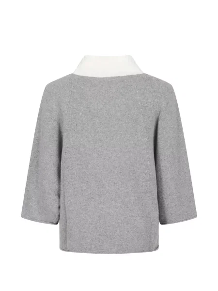 Pulover Fay cu model argyle gri