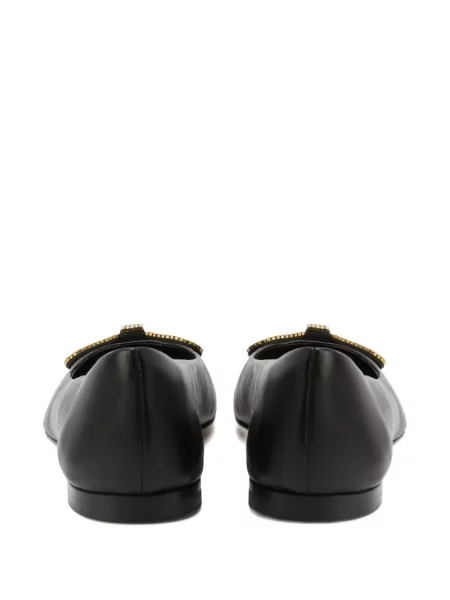 Balerini Giuseppe Zanotti fără toc negru