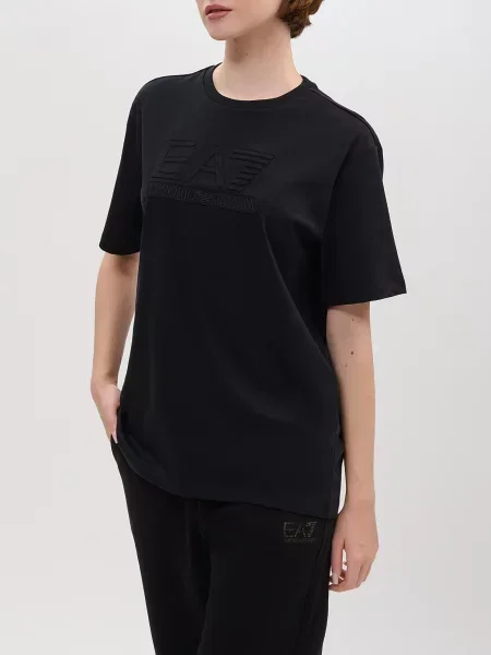 Футболка Ea7 Emporio Armani чорна