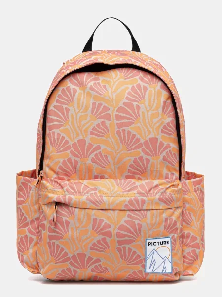Рюкзак Picture Tampu великий візерунок помаранчевий