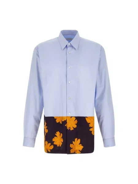 Koszula Dries Van Noten popelinowa