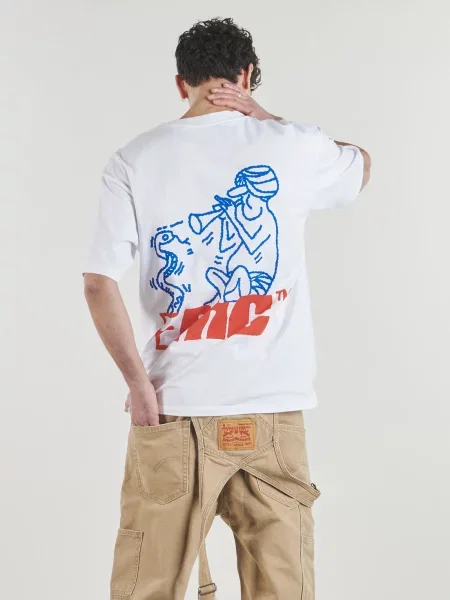Tricou Edwin alb