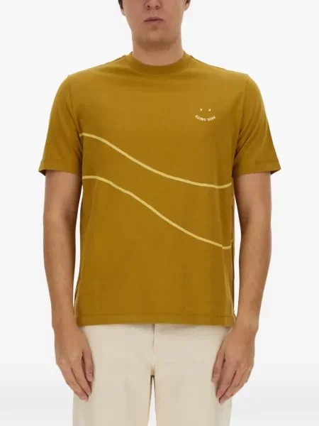 Tricou Ps Paul Smith cu imagine maro