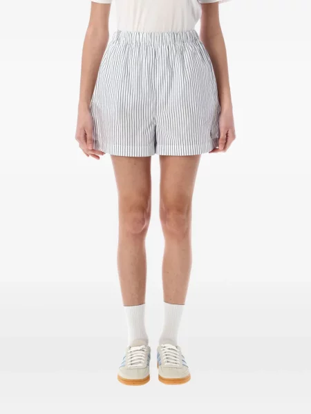 Pantaloni scurți Sporty & Rich cu dungi albastru