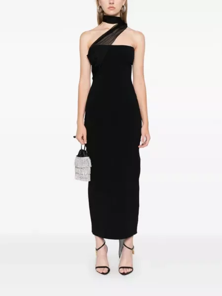 Rochie maxi Manuri negru