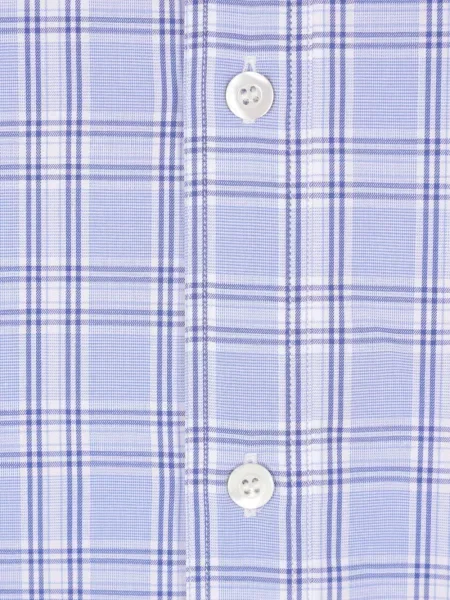 Cămașă Junya Watanabe Man în carouri violet