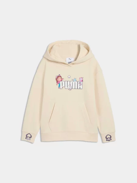 Дитяче Худі PUMA x Gdh Graphic Hoodie комбінований верх білий