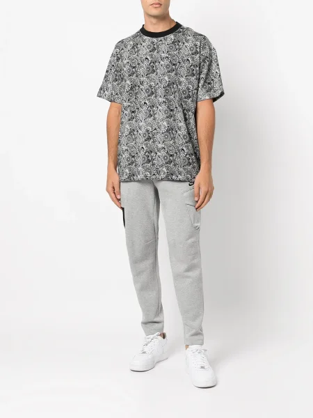 Majica s kapuljačom Nike od flisa crna