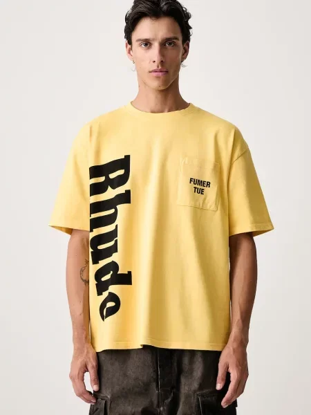 RHUDE tricou din pentru bărbați