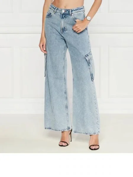 HUGO Blugi | flare fit albastru