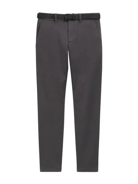 TOM TAILOR Chino hlače Travis temno siva