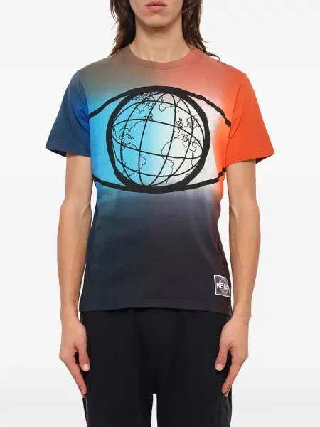 Tricou Kenzo cu imagine portocaliu