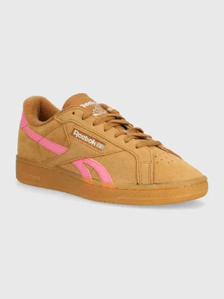 Сникърси Reebok Club C Grounds Uk Wild Brown/ Gum 7/ True Pink EUR 39 бежово